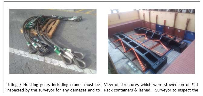 Carriage Of Break Bulk Cargo On Board The Container Vessels